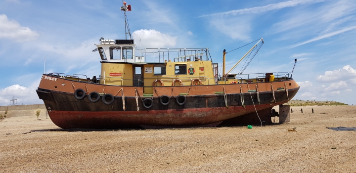 X Pilot on Cockleshell Beach